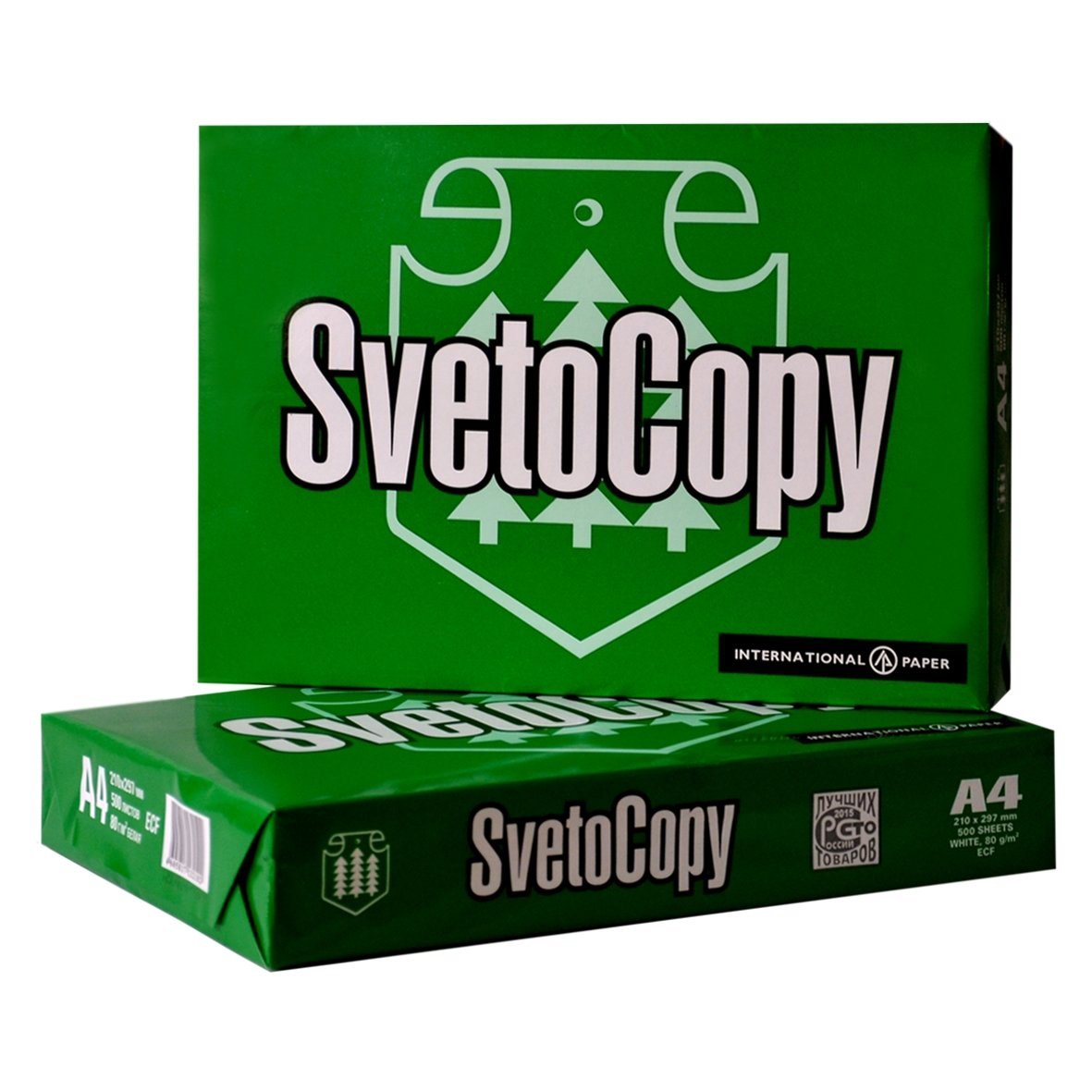 Бумага для офисной техники А4, 500 л., International Paper, "Sveto Copy" 2,5кг, белизна 146% класс C